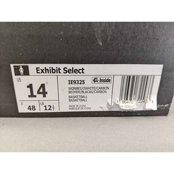 Adidas Women's Exhibit Select Sneaker, Wonder Beige/Off White/Carbon, 14 - Picture 8 of 9